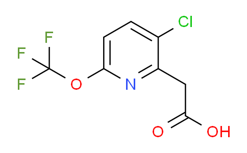 3-Chloro-6-(trifluoromethoxy)pyridine-2-acetic acid