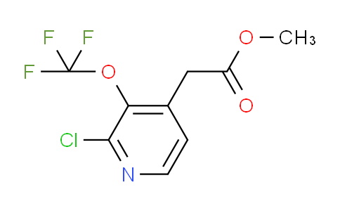 Methyl 2-chloro-3-(trifluoromethoxy)pyridine-4-acetate