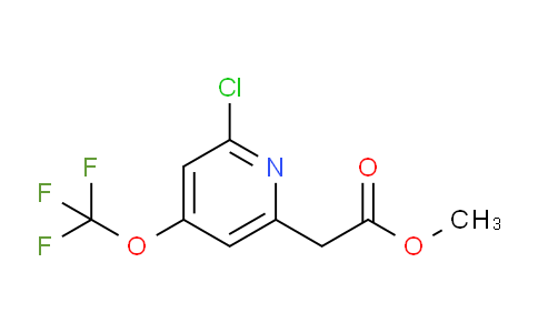 Methyl 2-chloro-4-(trifluoromethoxy)pyridine-6-acetate
