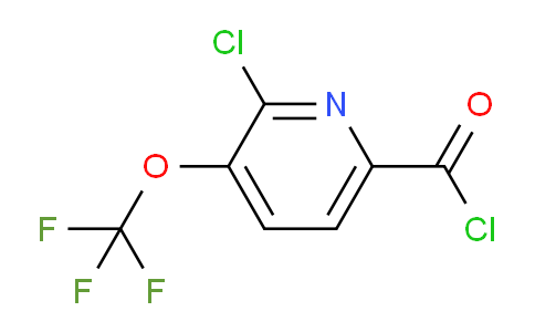 AM63606 | 1361741-20-9 | 2-Chloro-3-(trifluoromethoxy)pyridine-6-carbonyl chloride