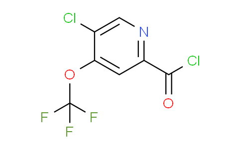 5-Chloro-4-(trifluoromethoxy)pyridine-2-carbonyl chloride