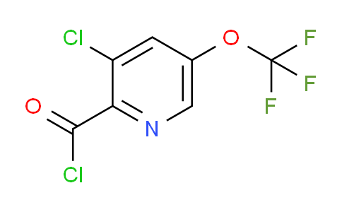 3-Chloro-5-(trifluoromethoxy)pyridine-2-carbonyl chloride