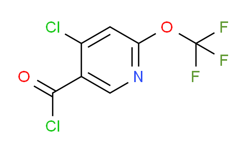 4-Chloro-2-(trifluoromethoxy)pyridine-5-carbonyl chloride