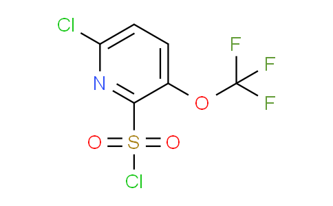 6-Chloro-3-(trifluoromethoxy)pyridine-2-sulfonyl chloride