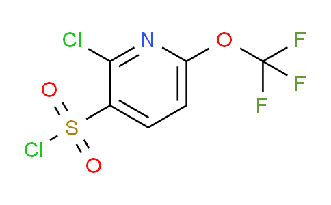2-Chloro-6-(trifluoromethoxy)pyridine-3-sulfonyl chloride