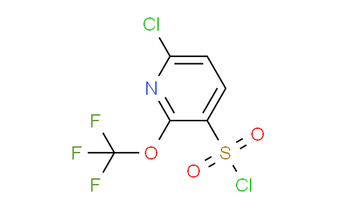 6-Chloro-2-(trifluoromethoxy)pyridine-3-sulfonyl chloride