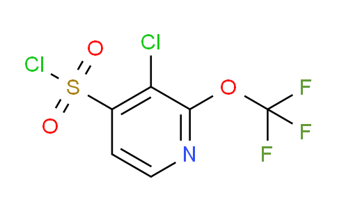 3-Chloro-2-(trifluoromethoxy)pyridine-4-sulfonyl chloride