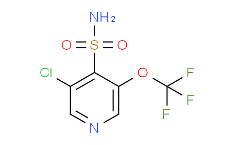 3-Chloro-5-(trifluoromethoxy)pyridine-4-sulfonamide