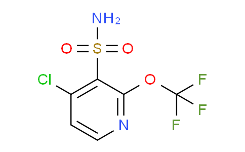 4-Chloro-2-(trifluoromethoxy)pyridine-3-sulfonamide