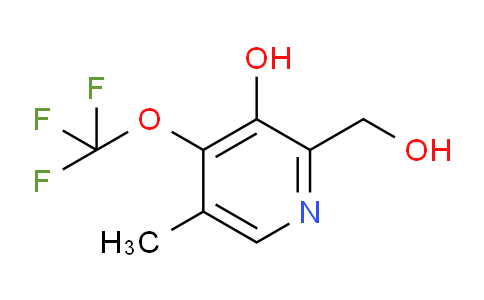 AM63677 | 1804827-41-5 | 3-Hydroxy-5-methyl-4-(trifluoromethoxy)pyridine-2-methanol