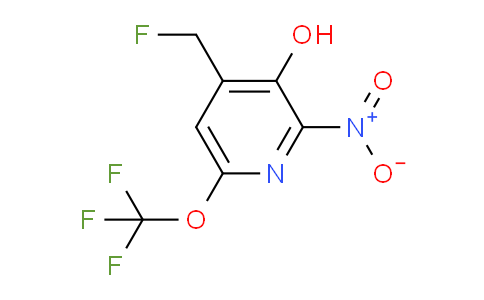 4-(Fluoromethyl)-3-hydroxy-2-nitro-6-(trifluoromethoxy)pyridine