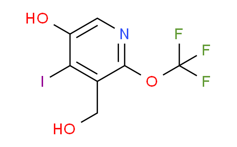5-Hydroxy-4-iodo-2-(trifluoromethoxy)pyridine-3-methanol