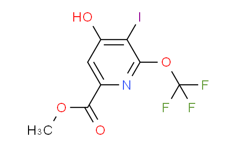 AM63689 | 1803944-14-0 | Methyl 4-hydroxy-3-iodo-2-(trifluoromethoxy)pyridine-6-carboxylate