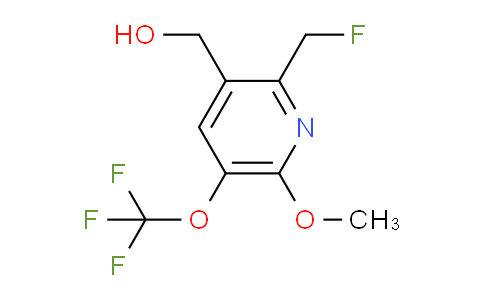 2-(Fluoromethyl)-6-methoxy-5-(trifluoromethoxy)pyridine-3-methanol