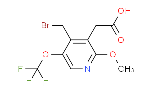 AM63693 | 1804469-54-2 | 4-(Bromomethyl)-2-methoxy-5-(trifluoromethoxy)pyridine-3-acetic acid