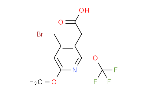 AM63695 | 1806748-51-5 | 4-(Bromomethyl)-6-methoxy-2-(trifluoromethoxy)pyridine-3-acetic acid