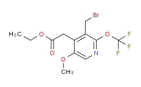 AM63699 | 1804470-15-2 | Ethyl 3-(bromomethyl)-5-methoxy-2-(trifluoromethoxy)pyridine-4-acetate