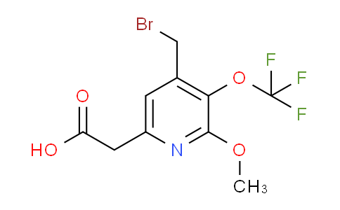 AM63700 | 1805150-87-1 | 4-(Bromomethyl)-2-methoxy-3-(trifluoromethoxy)pyridine-6-acetic acid