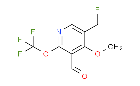 5-(Fluoromethyl)-4-methoxy-2-(trifluoromethoxy)pyridine-3-carboxaldehyde