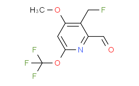AM63712 | 1805096-66-5 | 3-(Fluoromethyl)-4-methoxy-6-(trifluoromethoxy)pyridine-2-carboxaldehyde