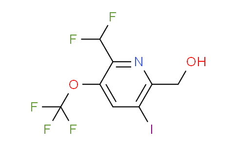 AM63727 | 1804915-86-3 | 2-(Difluoromethyl)-5-iodo-3-(trifluoromethoxy)pyridine-6-methanol