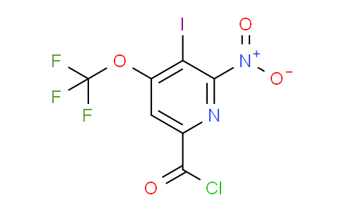 AM63728 | 1805960-70-6 | 3-Iodo-2-nitro-4-(trifluoromethoxy)pyridine-6-carbonyl chloride