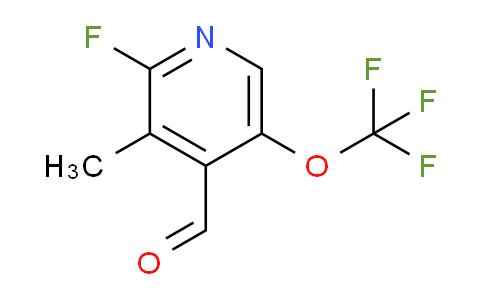 AM63738 | 1803679-16-4 | 2-Fluoro-3-methyl-5-(trifluoromethoxy)pyridine-4-carboxaldehyde