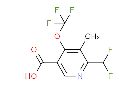 AM63743 | 1361776-41-1 | 2-(Difluoromethyl)-3-methyl-4-(trifluoromethoxy)pyridine-5-carboxylic acid