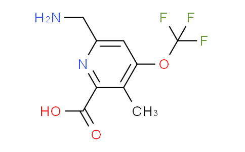 AM63747 | 1806160-99-5 | 6-(Aminomethyl)-3-methyl-4-(trifluoromethoxy)pyridine-2-carboxylic acid