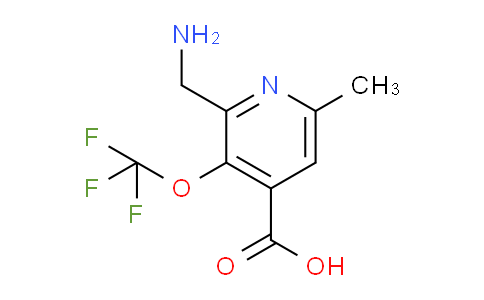 AM63748 | 1806764-05-5 | 2-(Aminomethyl)-6-methyl-3-(trifluoromethoxy)pyridine-4-carboxylic acid