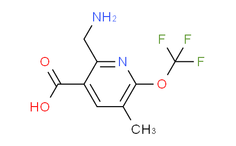 AM63754 | 1805206-31-8 | 2-(Aminomethyl)-5-methyl-6-(trifluoromethoxy)pyridine-3-carboxylic acid