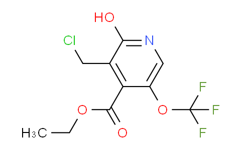 AM63755 | 1806037-32-0 | Ethyl 3-(chloromethyl)-2-hydroxy-5-(trifluoromethoxy)pyridine-4-carboxylate