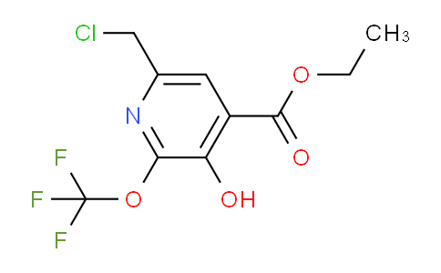 AM63757 | 1806138-20-4 | Ethyl 6-(chloromethyl)-3-hydroxy-2-(trifluoromethoxy)pyridine-4-carboxylate