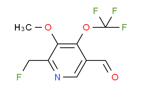 AM63764 | 1805096-46-1 | 2-(Fluoromethyl)-3-methoxy-4-(trifluoromethoxy)pyridine-5-carboxaldehyde