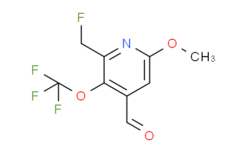 AM63771 | 1804473-31-1 | 2-(Fluoromethyl)-6-methoxy-3-(trifluoromethoxy)pyridine-4-carboxaldehyde