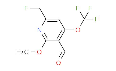 6-(Fluoromethyl)-2-methoxy-4-(trifluoromethoxy)pyridine-3-carboxaldehyde