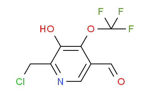 2-(Chloromethyl)-3-hydroxy-4-(trifluoromethoxy)pyridine-5-carboxaldehyde