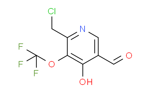 AM63779 | 1806737-18-7 | 2-(Chloromethyl)-4-hydroxy-3-(trifluoromethoxy)pyridine-5-carboxaldehyde
