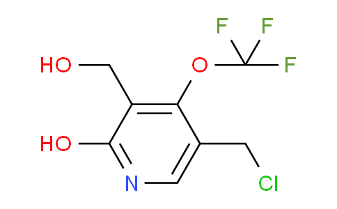 5-(Chloromethyl)-2-hydroxy-4-(trifluoromethoxy)pyridine-3-methanol