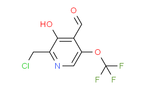 AM63782 | 1804355-04-1 | 2-(Chloromethyl)-3-hydroxy-5-(trifluoromethoxy)pyridine-4-carboxaldehyde