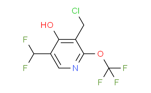 AM63783 | 1803965-46-9 | 3-(Chloromethyl)-5-(difluoromethyl)-4-hydroxy-2-(trifluoromethoxy)pyridine