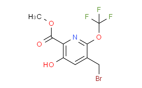 AM63787 | 1804776-14-4 | Methyl 3-(bromomethyl)-5-hydroxy-2-(trifluoromethoxy)pyridine-6-carboxylate