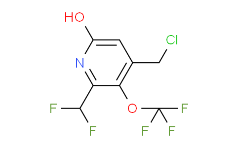 AM63788 | 1806736-42-4 | 4-(Chloromethyl)-2-(difluoromethyl)-6-hydroxy-3-(trifluoromethoxy)pyridine