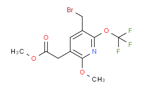 AM63796 | 1805151-02-3 | Methyl 3-(bromomethyl)-6-methoxy-2-(trifluoromethoxy)pyridine-5-acetate