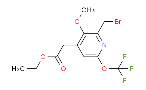 AM63799 | 1806749-05-2 | Ethyl 2-(bromomethyl)-3-methoxy-6-(trifluoromethoxy)pyridine-4-acetate