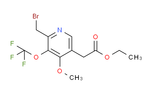 AM63801 | 1804637-51-1 | Ethyl 2-(bromomethyl)-4-methoxy-3-(trifluoromethoxy)pyridine-5-acetate