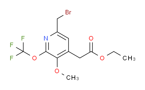AM63802 | 1806764-82-8 | Ethyl 6-(bromomethyl)-3-methoxy-2-(trifluoromethoxy)pyridine-4-acetate