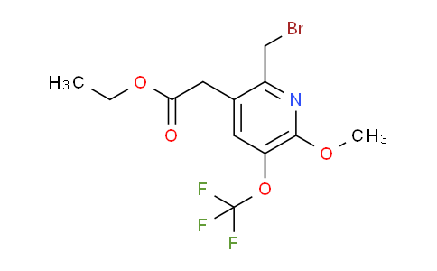 AM63804 | 1805152-17-3 | Ethyl 2-(bromomethyl)-6-methoxy-5-(trifluoromethoxy)pyridine-3-acetate