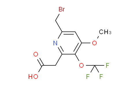 AM63806 | 1806182-70-6 | 6-(Bromomethyl)-4-methoxy-3-(trifluoromethoxy)pyridine-2-acetic acid
