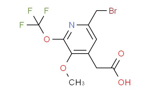 AM63807 | 1806757-91-4 | 6-(Bromomethyl)-3-methoxy-2-(trifluoromethoxy)pyridine-4-acetic acid